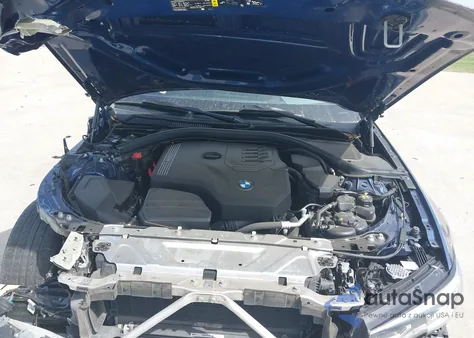 2022 BMW 330I z USA, uszkodzony, nr VIN 3MW5R1J06N8C32399